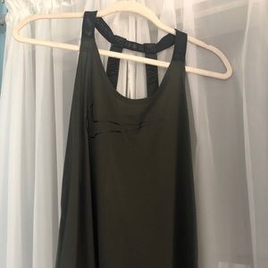 Nike Army Green tank-top